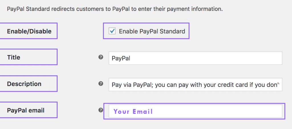 How to Integrate PayPal With WooCommerce: Step 3