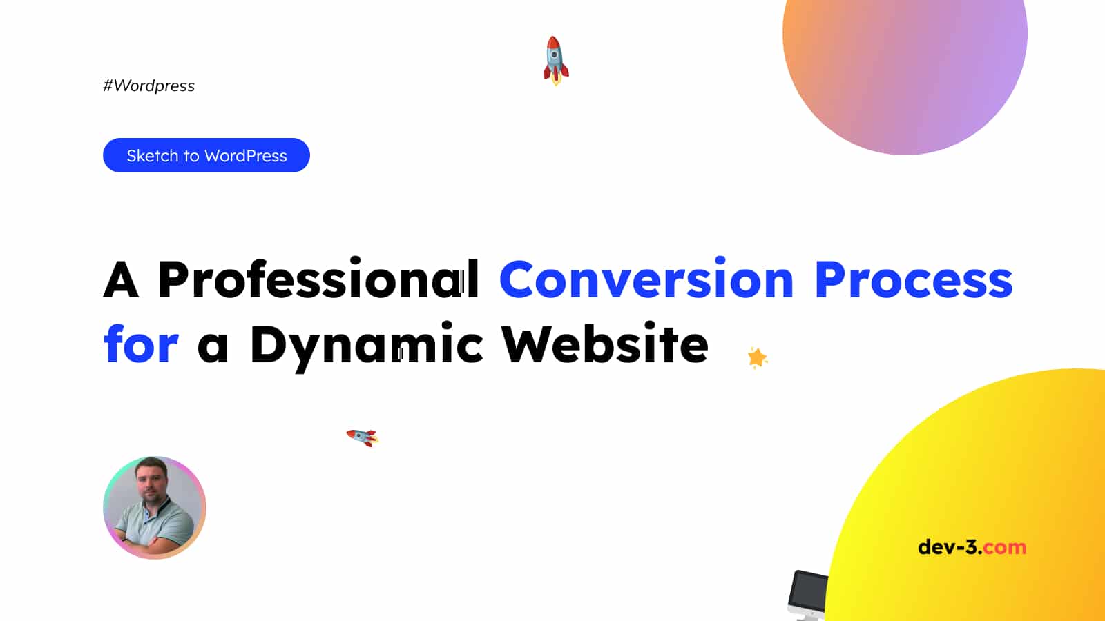 Conversion Process for Dynamic Website