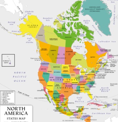 Outsourcing Country Rates North America